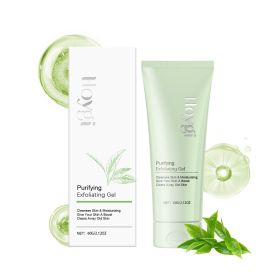 Hoygi Facial Exfoliating Gel Gently Cleanses Pores, Tenderizes Skin And Exfoliates Blackheads And Acne Purifying Facial Gel (Option: 60g-70.9g-5.32*1.58*1.58inch)
